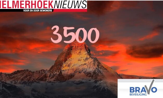 Facebookpagina Helmerhoeknieuws is de 3500 leden gepasseerd 